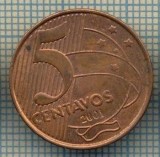7815 MONEDA- BRAZILIA - 5 CENTAVOS - anul 2001 -starea ce se vede