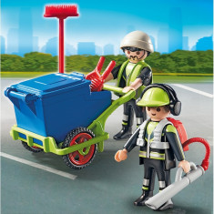 Echipa salubritate Playmobil foto