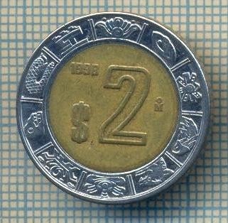 7778 MONEDA- MEXIC - 2 PESOS - anul 1998 -starea ce se vede