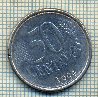 7863 MONEDA- BRAZILIA - 50 CENTAVOS - anul 1994 -starea ce se vede