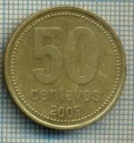 7886 MONEDA- ARGENTINA - 50 CENTAVOS - anul 2009 -starea ce se vede, America Centrala si de Sud