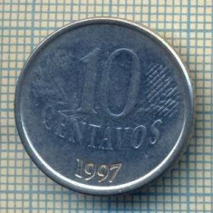 7873 MONEDA- BRAZILIA - 10 CENTAVOS - anul 1997 -starea ce se vede