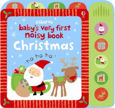 Babys very first noisy book Christmas - Usborne book foto