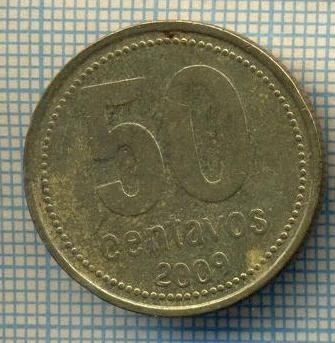 7887 MONEDA- ARGENTINA - 50 CENTAVOS - anul 2009 -starea ce se vede
