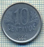 7875 MONEDA- BRAZILIA - 10 CENTAVOS - anul 1996 -starea ce se vede, America Centrala si de Sud