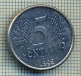 7872 MONEDA- BRAZILIA - 5 CENTAVOS - anul 1995 -starea ce se vede, America Centrala si de Sud