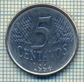 7868 MONEDA- BRAZILIA - 5 CENTAVOS - anul 1994 -starea ce se vede foto