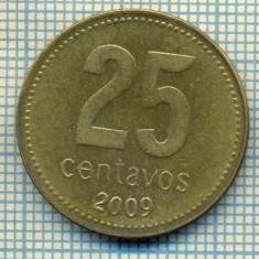 7889 MONEDA- ARGENTINA - 25 CENTAVOS - anul 2009 -starea ce se vede