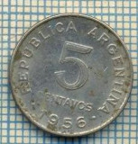 7914 MONEDA- ARGENTINA - 5 CENTAVOS - anul 1956 -starea ce se vede, America Centrala si de Sud
