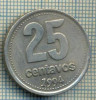 7879 MONEDA- ARGENTINA - 25 CENTAVOS - anul 1994 -starea ce se vede, America Centrala si de Sud