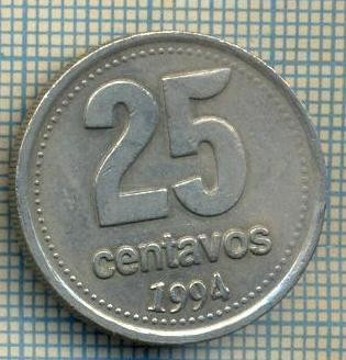 7879 MONEDA- ARGENTINA - 25 CENTAVOS - anul 1994 -starea ce se vede foto