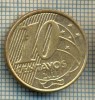 7857 MONEDA- BRAZILIA - 10 CENTAVOS - anul 2011 -starea ce se vede, America Centrala si de Sud