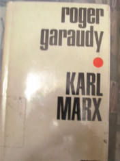 ROGER GARAUDY - KARL MARX foto