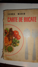 CARTE DE BUCATE AN 1956/363PAG= SANDA MARIN foto