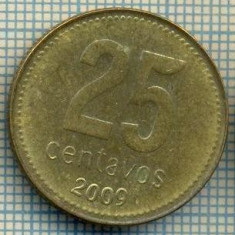 7892 MONEDA- ARGENTINA - 25 CENTAVOS - anul 2009 -starea ce se vede