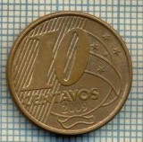 7856 MONEDA- BRAZILIA - 10 CENTAVOS - anul 2009 -starea ce se vede, America Centrala si de Sud