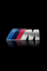 Emblema portbagaj din metal logo Bmw M Power foto