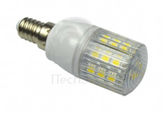 Bec LED 4,4 W 12V 24V E14 cu lumina calda foto