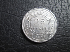 Belize _ 25 cents _ 1976 foto