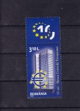 ROMANIA 2008 LP 1804 B C E SERIE CU VINIETA MNH