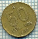 7882 MONEDA- ARGENTINA - 50 CENTAVOS - anul 1987 -starea ce se vede