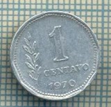 7906 MONEDA- ARGENTINA - 1 CENTAVO - anul 1970 -starea ce se vede, America Centrala si de Sud