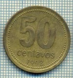 7884 MONEDA- ARGENTINA - 50 CENTAVOS - anul 1992 -starea ce se vede, America Centrala si de Sud