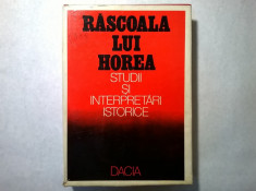 Rascoala lui Horea Studii si interpretari istorice foto