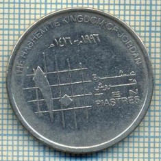 7942 MONEDA-REGATUL HASEMIT AL IORDANIEI-10 PIASTRES-anul 1996-starea ce se vede