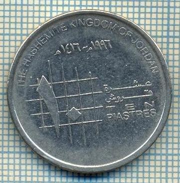 7942 MONEDA-REGATUL HASEMIT AL IORDANIEI-10 PIASTRES-anul 1996-starea ce se vede