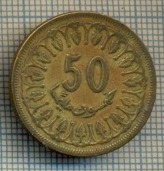 7970 MONEDA- TUNISIA - 50 MILLIM -anul 1983 -starea ce se vede