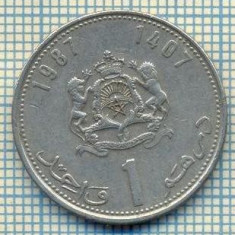 7985 MONEDA- MAROC - 1 DIRHAM -anul 1987 -starea ce se vede