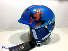 Casca Schi - Ski - Sky - Snowboard COPII - Spiderman ( 51 - 54 CM ) foto