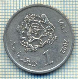 7991 MONEDA- MAROC - 1 DIRHAM -anul 2002-starea ce se vede foto