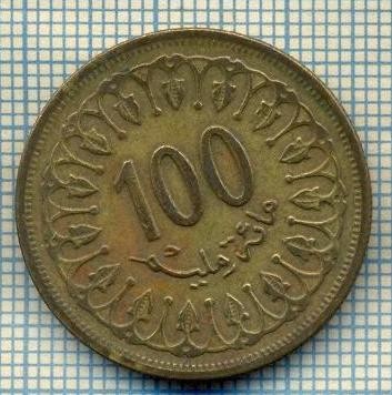 7973 MONEDA- TUNISIA - 100 MILLIM -anul 1983 -starea ce se vede foto