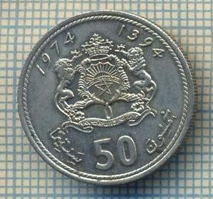 7995 MONEDA- MAROC - 50 SANTIMAT -anul 1974 -starea ce se vede