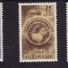 Surinam 1969 - Pastele - timbre ajutor 5v.neuzat,perfecta stare(z)