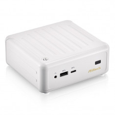 Mini Sistem PC ASRock Beebox N3000, Procesor Intel? Celeron? N3000 1.04GHz Braswell, 2x DDR3 16GB max, mSATA, HDD 2.5 inch, GMA HD, no OS, White foto