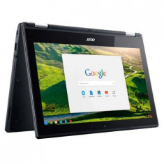 Laptop 2 in 1 Acer Chromebook C738T-C17E cu procesor Intel? Celeron? N3050 1.60GHz, 11.6&amp;quot;, Touchscreen, 2GB, 32GB eMMC, Intel? HD Graphics, Black foto
