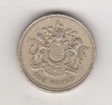 Bnk mnd Marea Britanie Anglia 1 lira 1993, Europa