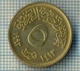 8007 MONEDA- EGYPT - 5 PIASTRES -anul 1992 -starea ce se vede, America Centrala si de Sud