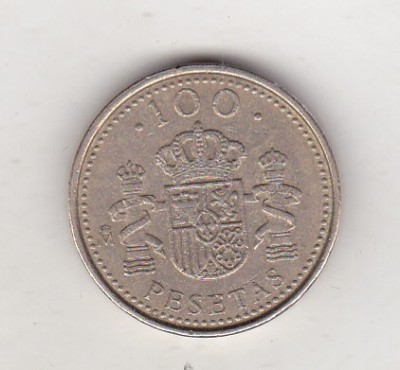 bnk mnd Spania 100 pesetas 1998 foto