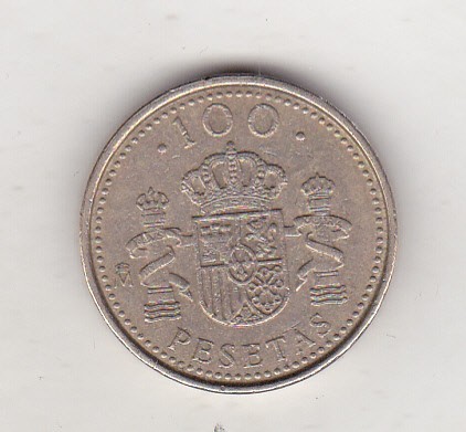 bnk mnd Spania 100 pesetas 1998