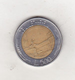 bnk mnd Italia 500 lire 1982 bimetal