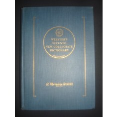 WEBSTER'S SEVENTH NEW COLLEGIATE DICTIONARY {1963}