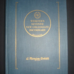 WEBSTER'S SEVENTH NEW COLLEGIATE DICTIONARY {1963}