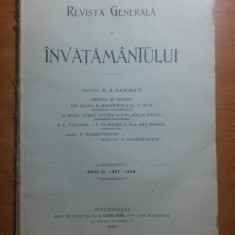revista generala a invatamantului 1 iunie 1907-director emil pangrati