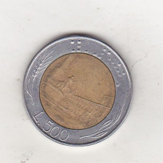 bnk mnd Italia 500 lire 1986 bimetal