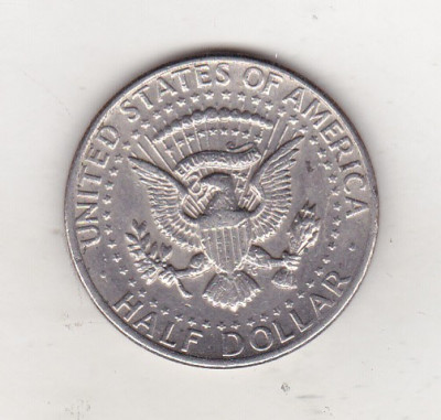 bnk mnd SUA 1/2 dollar 1972 foto