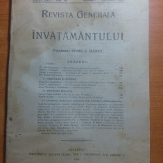 revista generala a invatamantului noiembrie-decembrie 1924-articol spiru haret